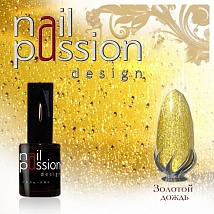 NailPassion design - Гель-лак Золотой дождь