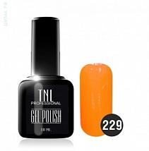 TNL Gel Polish Гель-лак №229 бледно-янтарный, 10 мл.