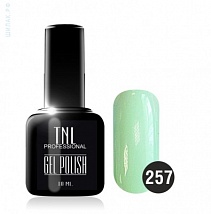 TNL Gel Polish Гель-лак №257 бледная мята, 10 мл.
