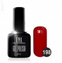 TNL Gel Polish Гель-лак №198 светлый бургунди, 10 мл.