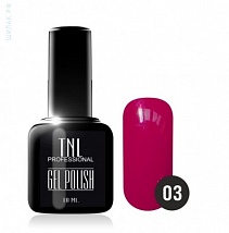 TNL Gel Polish Гель-лак №03 алый, 10 мл.