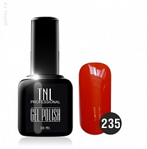 TNL Gel Polish Гель-лак №235 красное дерево, 10 мл.