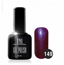 TNL Gel Polish Гель-лак №149 фиолетовый хамелеон, 10 мл.