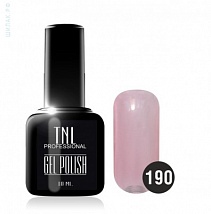 TNL Gel Polish Гель-лак №190 перламутрово-оранжевый, 10 мл.
