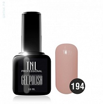 TNL Gel Polish Гель-лак №194 перламутрово-персиковый, 10 мл.