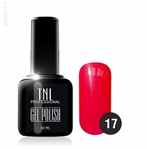 TNL Gel Polish Гель-лак №17 яркий пурпурно-розовый, 10 мл.