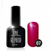 TNL Gel Polish Гель-лак №07 баклажановый, 10 мл.