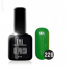 TNL Gel Polish Гель-лак №228 шартрез, 10 мл.
